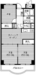 ビレッジハウス芝浦タワー1号棟の物件間取画像